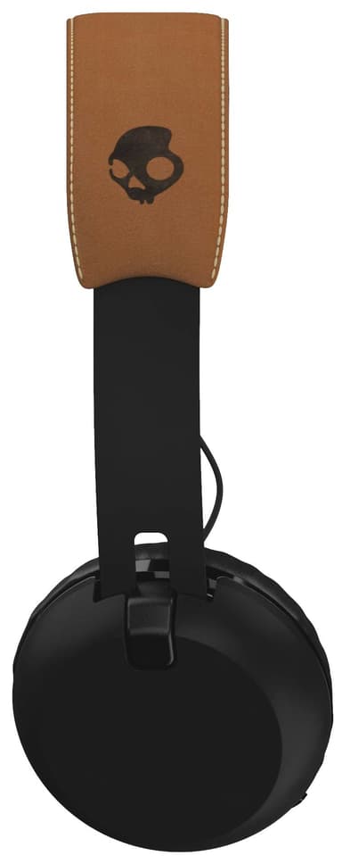 Skullcandy Grind trådlösa on-ear hörlurar (svart/brun)