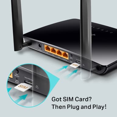 TP-Link MR200 4G LTE WiFi router