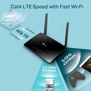 TP-Link MR200 4G LTE WiFi router