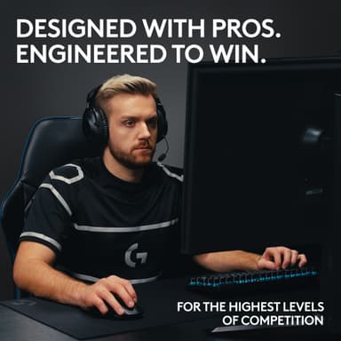 Logitech G PRO X TKL Lightspeed Linear trådlöst tangentbord (svart)