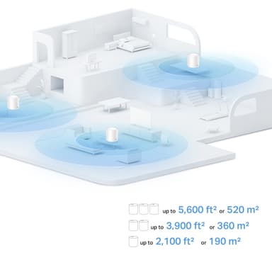 TP-Link Deco X10 WiFi 6 AX1500 mesh-router (3-pack)