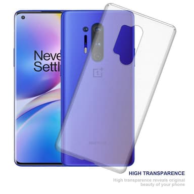 OnePlus 8 PRO Skal Fodral Case (Transparent)
