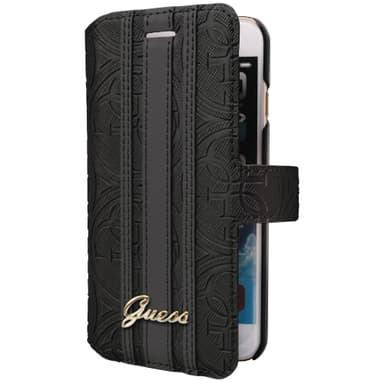 Guess iPhone 7 Heritage Booklet Case (svart)