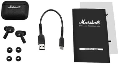 Marshall Motif II A.N.C. true wireless in-ear-hörlurar (svart)