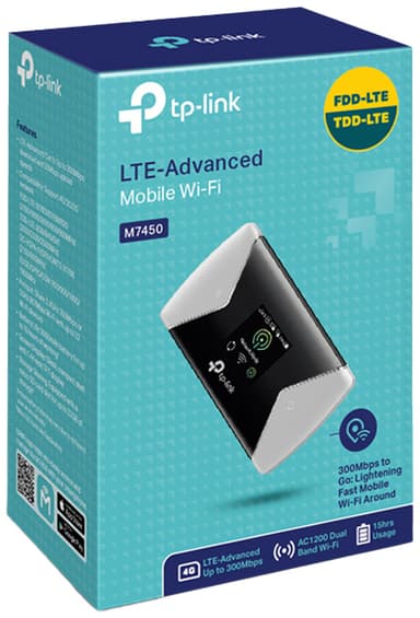 TP-Link M7450 4G+ LTE WiFi router