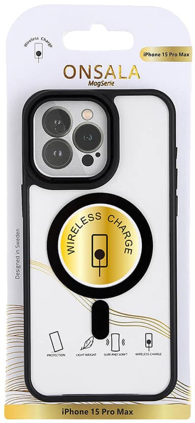 Onsala iPhone 15 Pro Max Bumb MagSeries skal ()