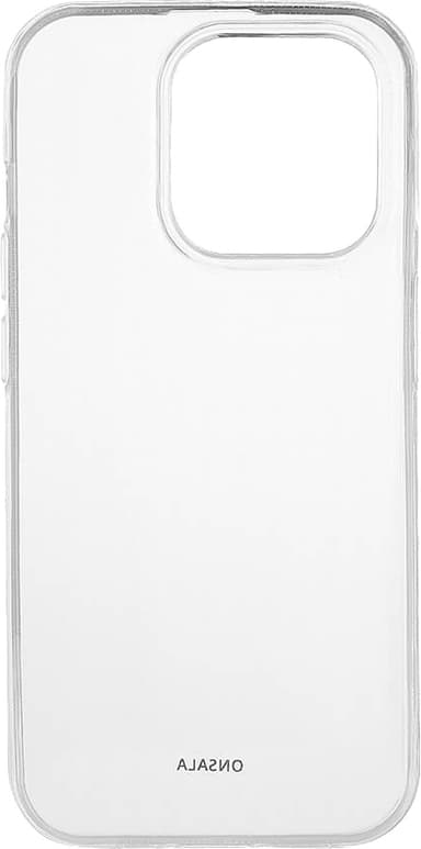 Onsala iPhone 15 Pro skal (genomskinligt)