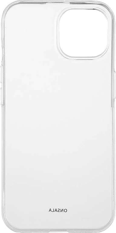 Onsala iPhone 15 skal (genomskinligt)