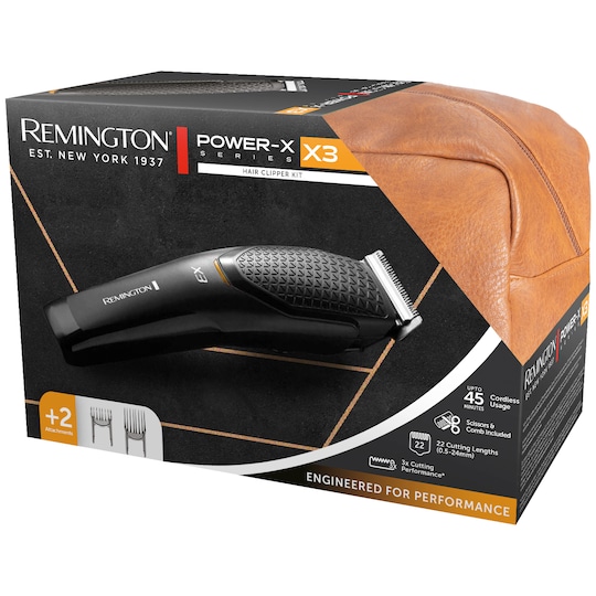 Remington X Series X3 Power hårklippare presentförpackning HC3000GP