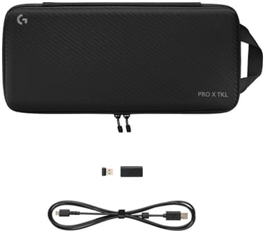 Logitech G PRO X TKL Lightspeed Linear trådlöst tangentbord (svart)