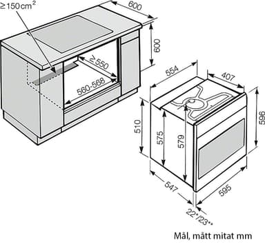 Miele Ugn Inbyggnad H 6760 BP