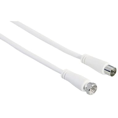 Hama antennkabel med F-plug-Coax 90 dB 1,5m lång Hama antennkabel med F-plug-Coax 90 dB 1,5m lång