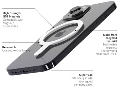 A Good Company MagSafe ring (vit)