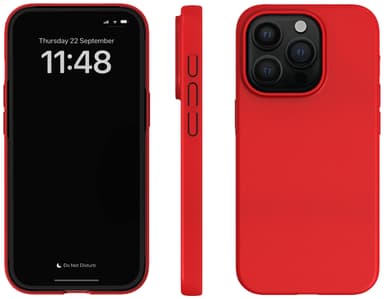 A Good Company iPhone 15 Pro PLNTPRTCT fodral (rött)