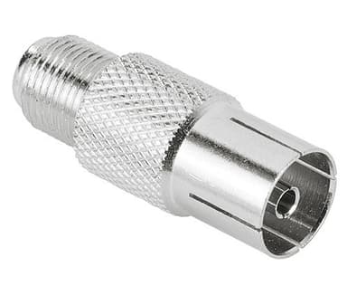 Hama Adapter till Antenn F-kontakt - Koaxial kontakt