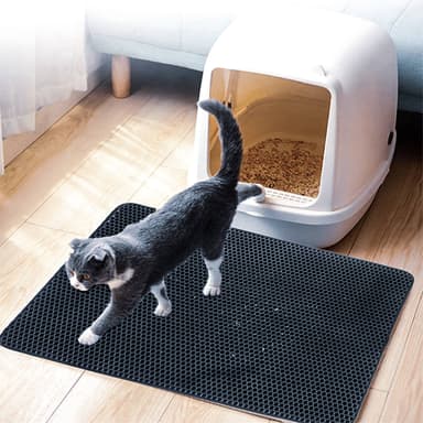 Katter Loo Matta 65x75x1.3cm Vattentät Kattströmsmatta