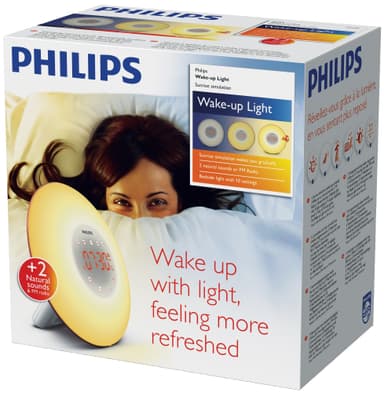 Philips wake-up light HF3506/50 (koppar)