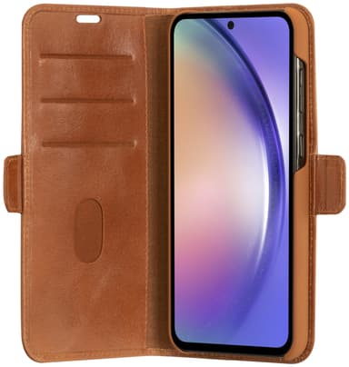 Dbramante1928 Samsung Galaxy A54 5G Copenhagen plånboksfodral (brunt)