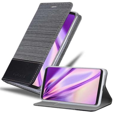 LG V30 / V30+ / V30S / V30S+ Plånboksfodral Skal (Grå)