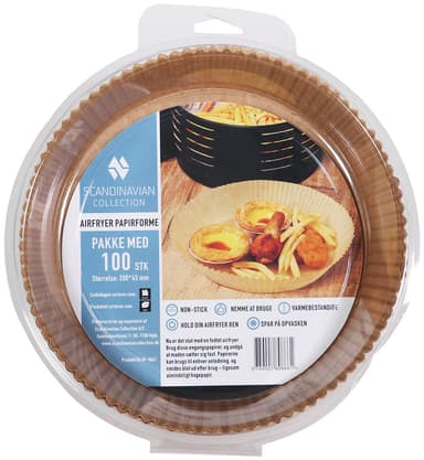 Scandinavian Collection airfryer bakpapper (100-pack) 5740007808661