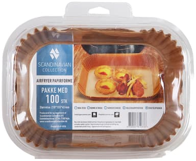 Scandinavian Collection air fryer bakpapper (100-pack) 5740007810336