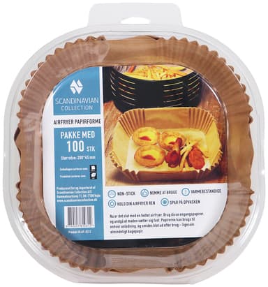 Scandinavian Collection air fryer bakpapper (100-pack) 5740007810312