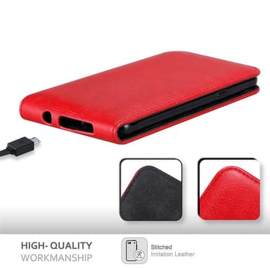 Samsung Galaxy A5 2016 Flipfodral Skal (Röd)