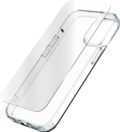 Zagg iPhone 15 Glass Elite 360 fodralpaket (klart)