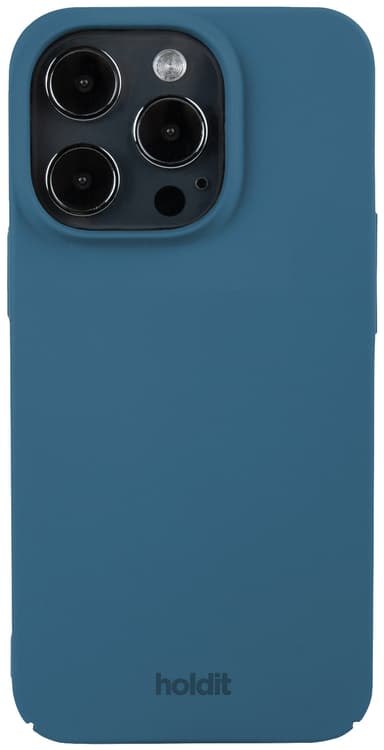 Holdit Slim Case iPhone 14 Pro skal (blått)