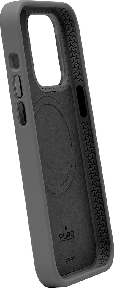 Puro Icon Mag Pro iPhone 15 Pro Max fodral (svart)