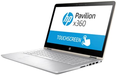 HP Pavilion x360 14-ba002no 14" 2-i-1 (guld)