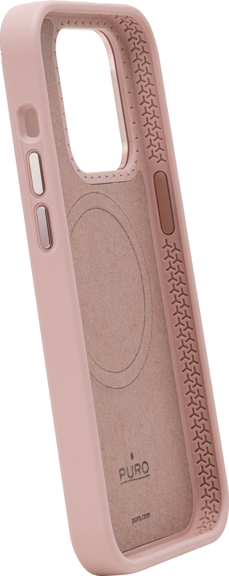 Puro Icon Mag Pro iPhone 15 Pro Max fodral (rosa)