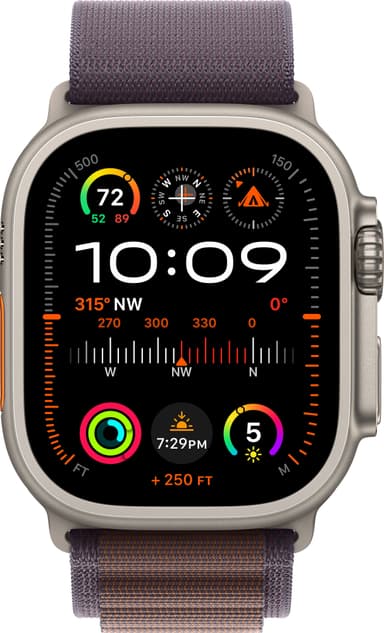 Apple Watch Ultra 2 49mm GPS+CEL Titanium S (Indigo/Alpine Loop)