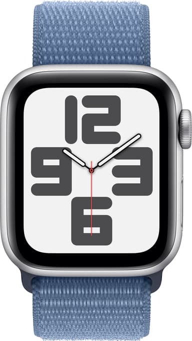 Apple Watch SE 2nd Gen 40mm LTE (Silver Alu/Winter blue sportband)