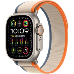 Apple Watch Ultra 2 49mm GPS+CEL Titanium M/L (Orange/Beige/Trail Loop)