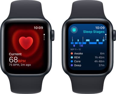 Apple Watch SE 2nd Gen 40mm LTE (Midnight Alu/Midnight sportband S/M)