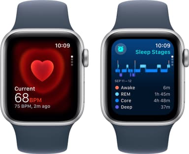 Apple Watch SE 2nd Gen 40mm LTE (Silver Alu/Storm blue sportband S/M)