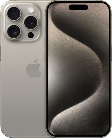 iPhone 15 Pro 5G smartphone 128GB naturlig titan