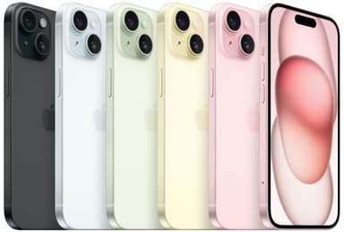 iPhone 15 – 5G smartphone 256GB grön