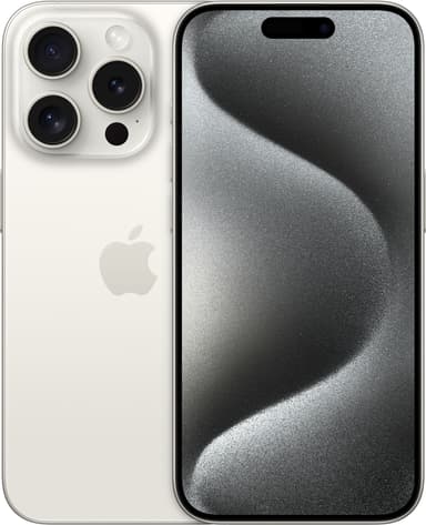 iPhone 15 Pro 5G smartphone 1TB vit titan