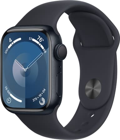 Apple Watch S9 41mm GPS (Midnight Alu/Midnight sportband) S/M