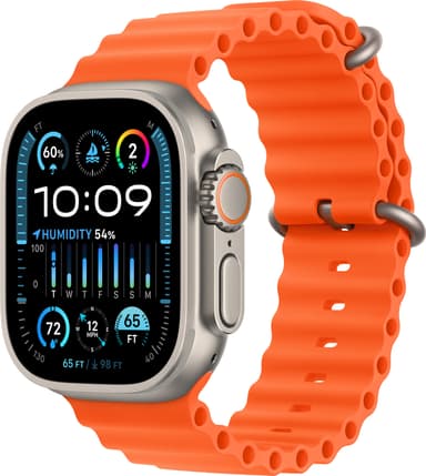 Apple Watch Ultra 2 49mm GPS+CEL Titanium (Orange/Ocean Band)