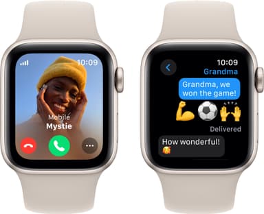 Apple Watch SE 2nd Gen 40mm LTE (Starlight/Starlight sportband M/L)