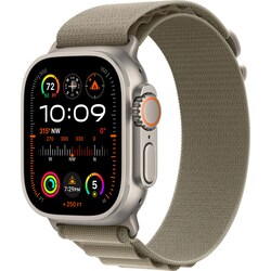Apple Watch Ultra 2 49mm GPS+CEL Titanium L (Olive/Alpine Loop)