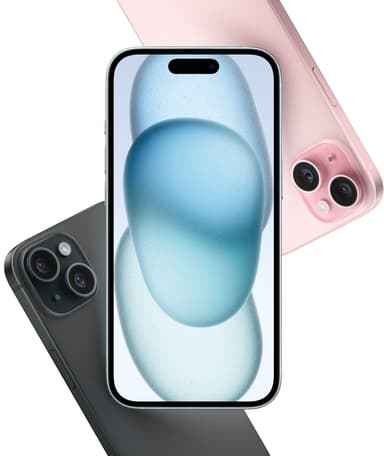 iPhone 15 – 5G smartphone 256GB gul