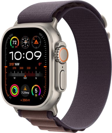 Apple Watch Ultra 2 49mm GPS+CEL Titanium M (Indigo/Alpine Loop)