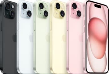iPhone 15 – 5G smartphone 256GB gul