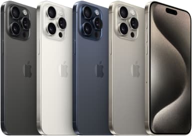 iPhone 15 Pro Max 5G smartphone 256GB naturlig titan