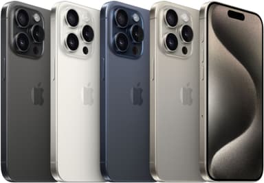 iPhone 15 Pro 5G smartphone 1TB blå titan