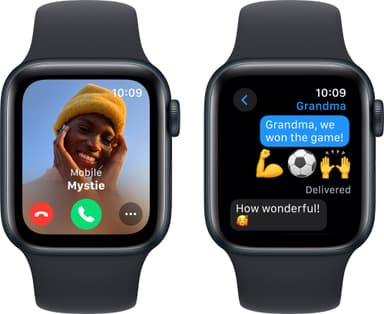 Apple Watch SE 2nd Gen 40mm GPS (Midnight Alu/Midnight sportband S/M)